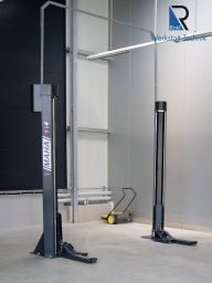 MAHA Zwei-Saeulen-Hebebuehne Mapower II mit Sportwagentragarme